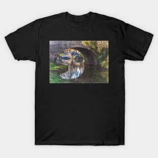 The Bridge At Hungerford Digital Art T-Shirt